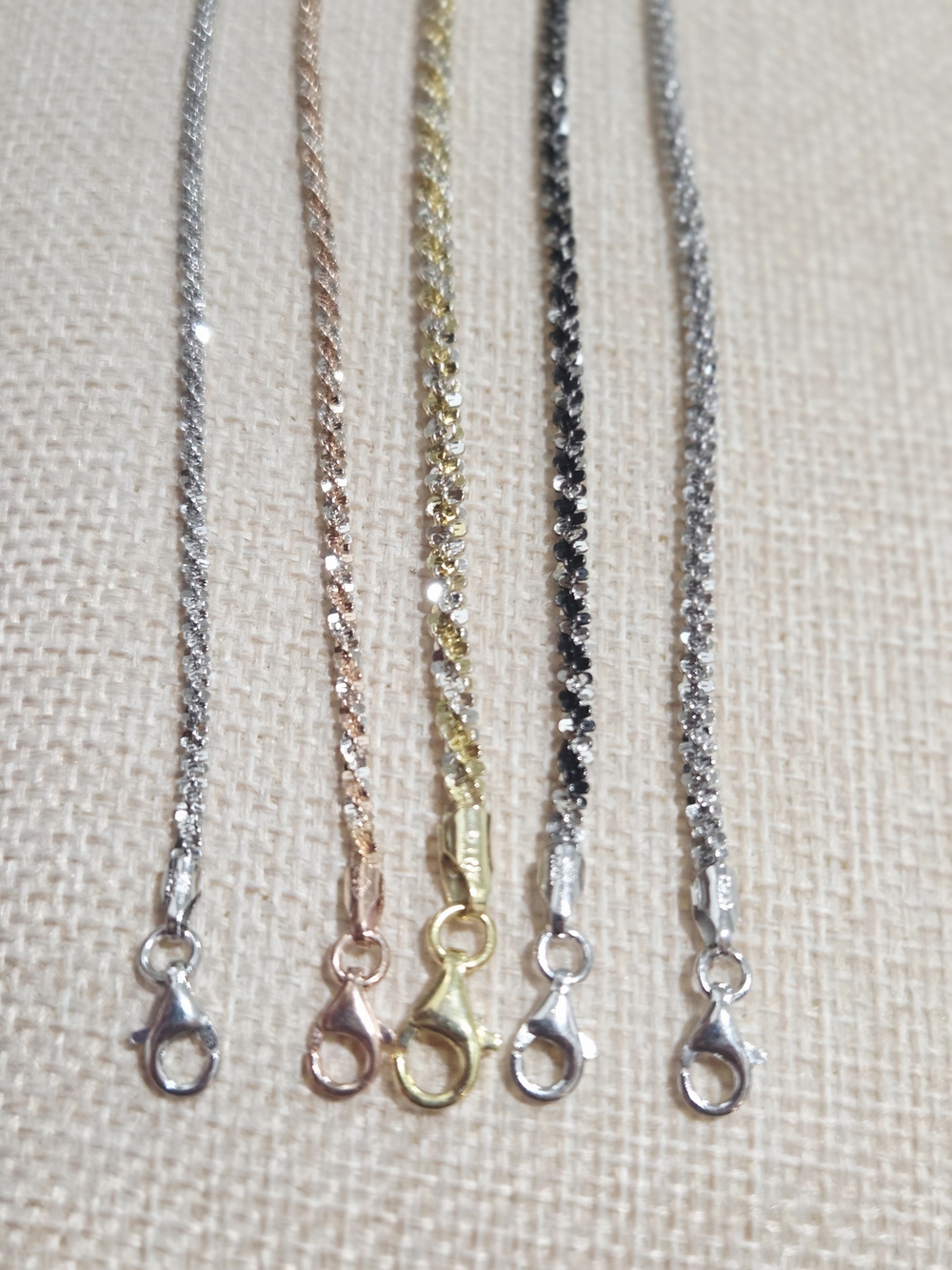 Multi-Color Bracelet - Silver, Rose Gold, Gold, Black X5 - Picture 3 of 4